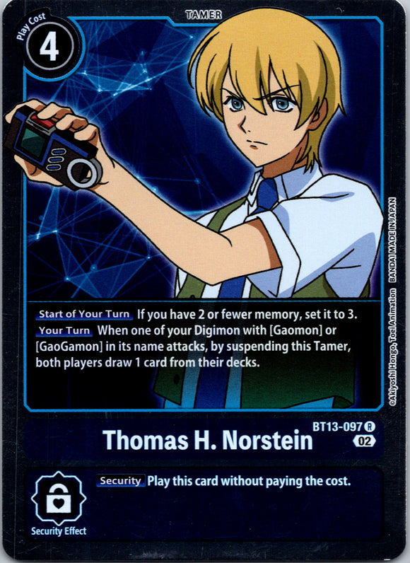 Thomas H. Norstein [BT13-097] [Versus Royal Knights] Foil