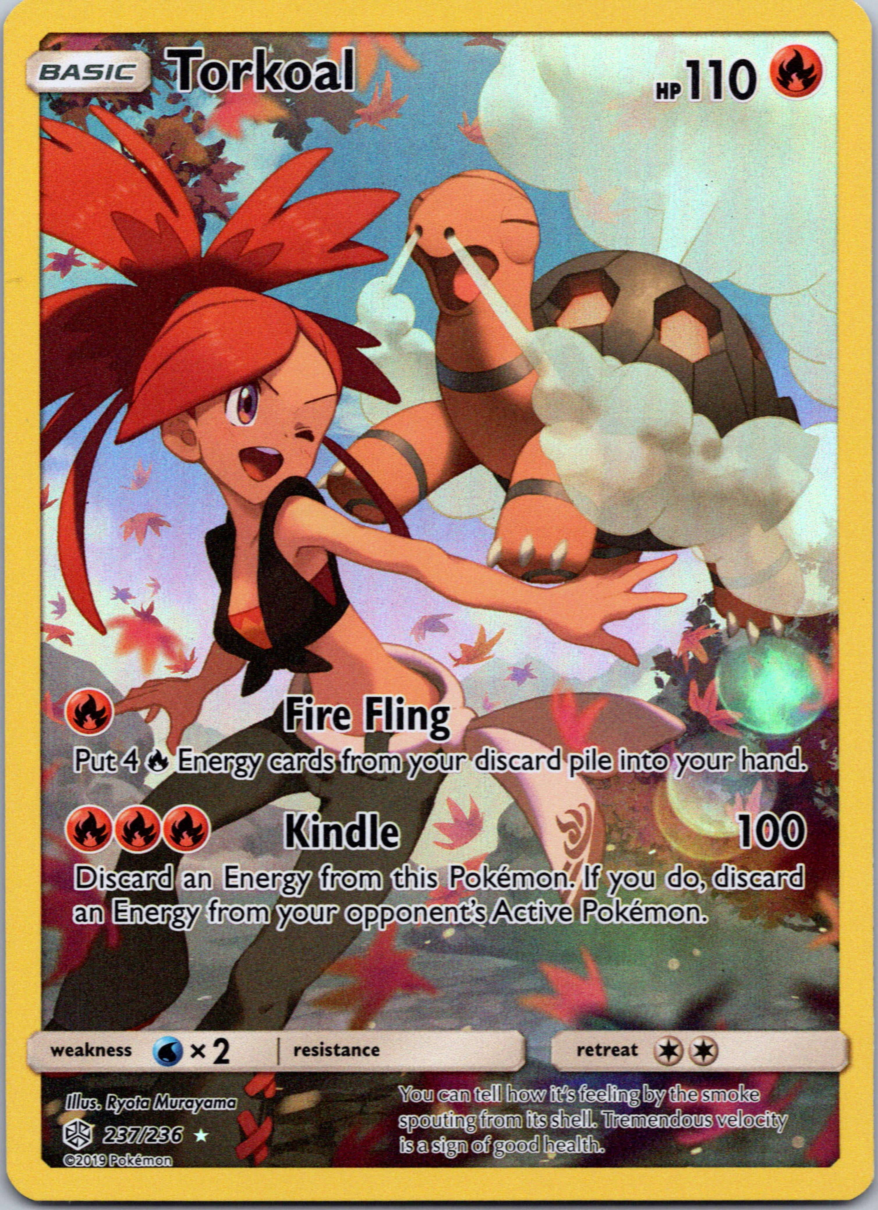 Torkoal (237/236) [Sun & Moon: Cosmic Eclipse]