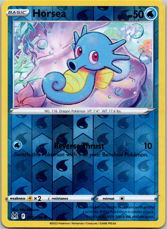 Horsea [035/196] [Lost Origin] Reverse Holofoil