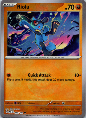 Riolu (Poke Ball Pattern) [050/131] - (Prismatic Evolutions) Holofoil