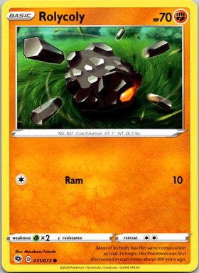 Rolycoly [031/073] [Champion's Path]