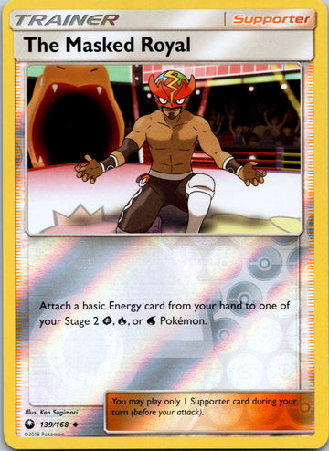 The Masked Royal [139/168] [Celestial Storm] Reverse Holofoil