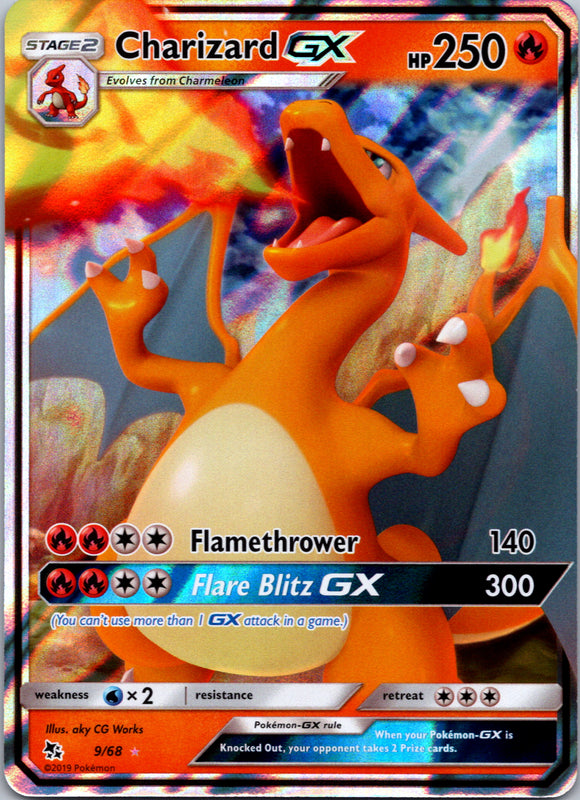 Charizard GX (009/68) [Hidden Fates]