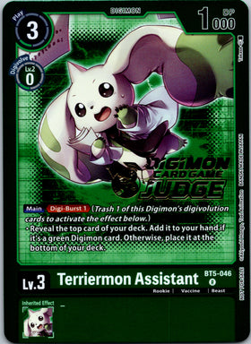 Terriermon Assistant - BT5-046 (Judge Pack 4) [BT5-046] [Battle of Omni] Foil