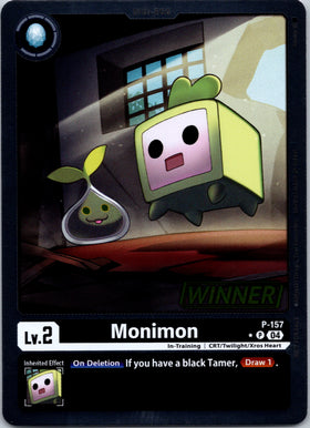 Monimon (Store Tournament 2024 Oct. - Dec. Winner Pack) [P-157 P] [Digimon Promotion Cards] Foil