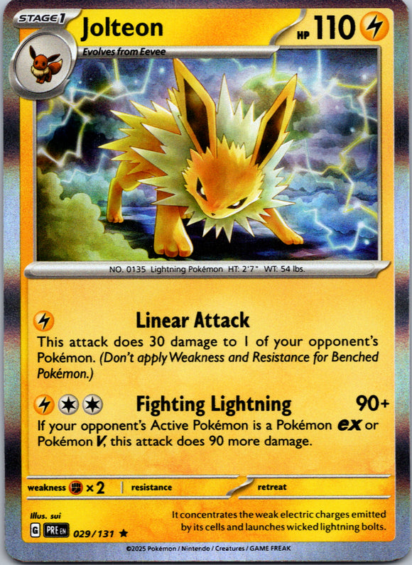 Jolteon [029/131] - (Prismatic Evolutions) Holofoil