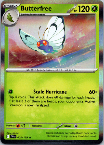 Butterfree [003/159] [Journey Together] Holofoil