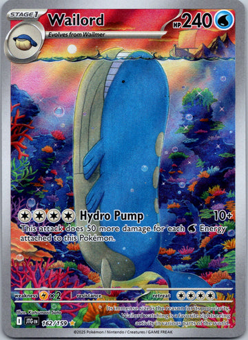 Wailord [162/159] [Journey Together] Holofoil