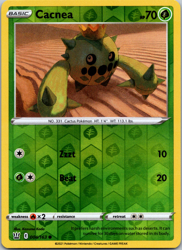 Cacnea [004/163] [Battle Styles] Reverse Holofoil