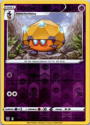 Dottler [064/163] [Battle Styles] Reverse Holofoil