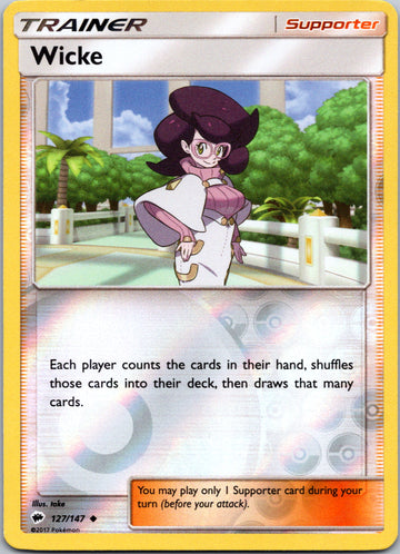 Wicke [127/147] [Burning Shadows] Reverse Holofoil