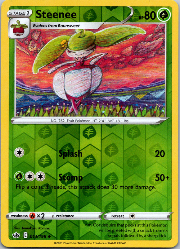 Steenee [014/198] [Chilling Reign] Reverse Holofoil