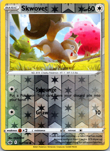 Skwovet [127/198] [Chilling Reign] Reverse Holofoil