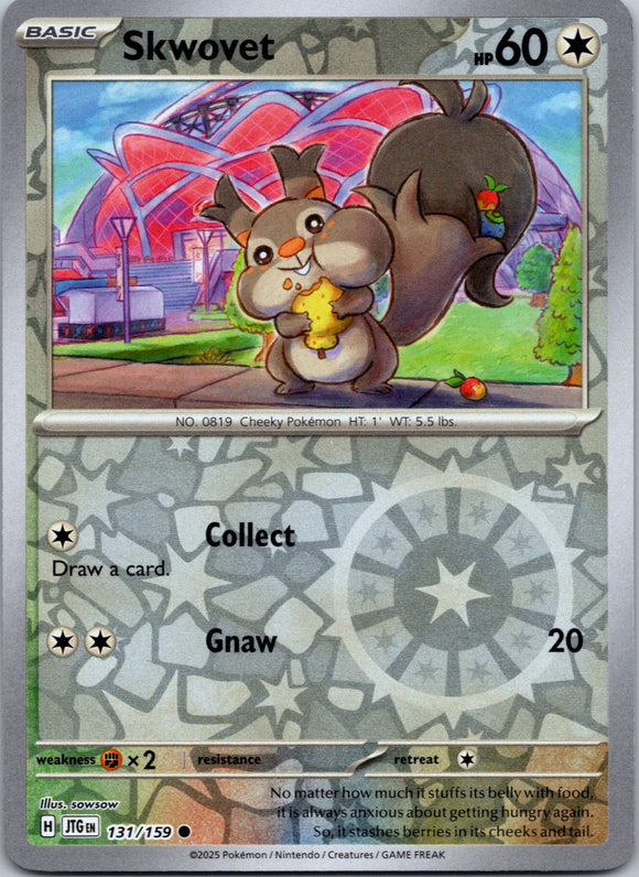 Skwovet [131/159] [Journey Together] Reverse Holofoil