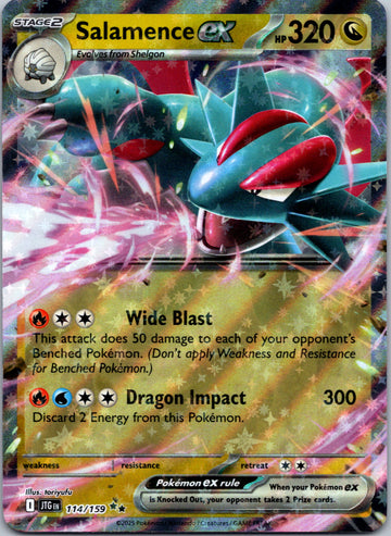 Salamence ex [114/159] [Journey Together] Holofoil