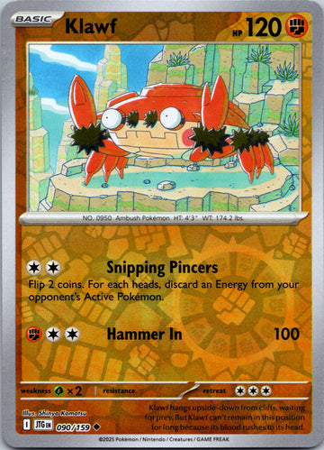 Klawf [090/159] [Journey Together] Reverse Holofoil