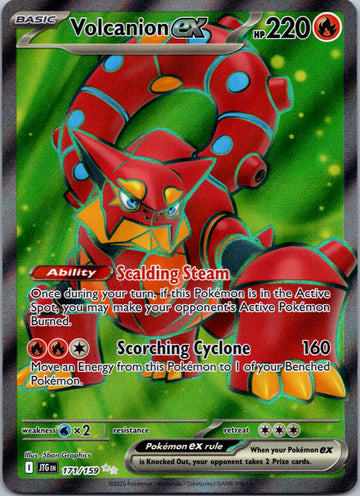 Volcanion ex [171/159] [Journey Together] Holofoil