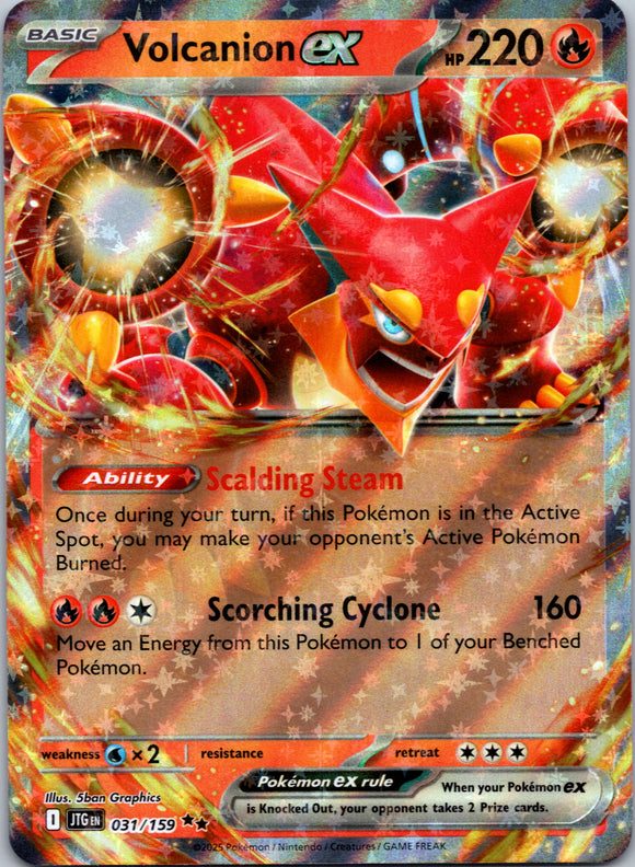 Volcanion ex [031/159] [Journey Together] Holofoil