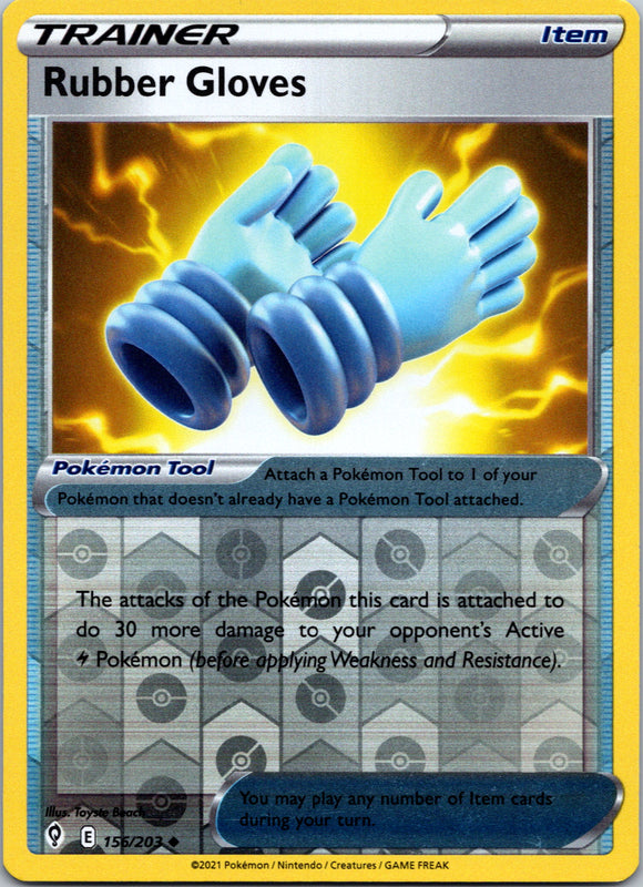 Rubber Gloves [156/203] [Evolving Skies] Reverse Holofoil
