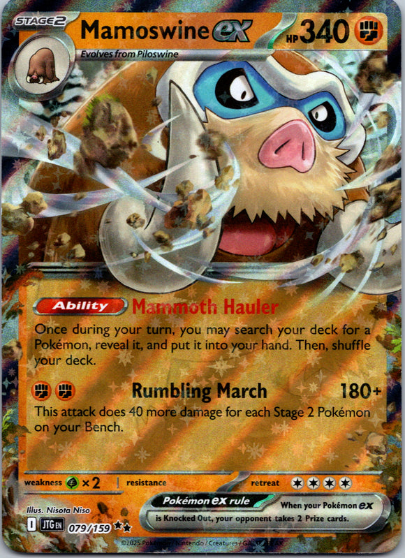 Mamoswine ex [079/159] [Journey Together] Holofoil