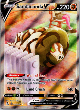 Sandaconda V (252/264) [Sword & Shield: Fusion Strike]