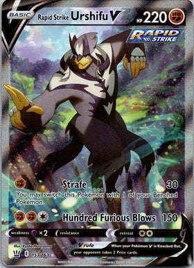 Rapid Strike Urshifu V (Alternate Full Art)  [153/163] [SWSH05: Battle Styles]