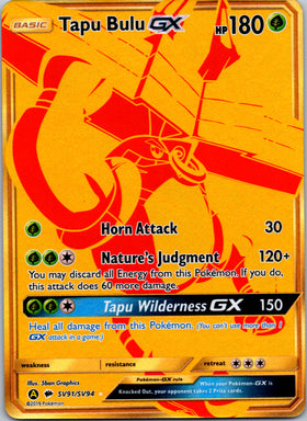 Tapu Bulu GX (SV91/SV94) [Hidden Fates: Shiny Vault]