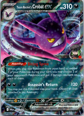 Team Rocket's Crobat ex - 122/182 [122/182] [Destined Rivals] Holofoil