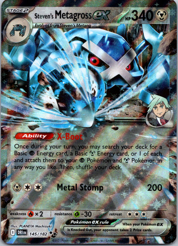 Steven's Metagross ex [145/182] [Destined Rivals] Holofoil