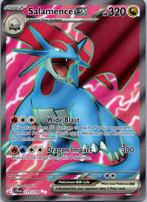 Salamence ex [177/159] [Journey Together] Holofoil