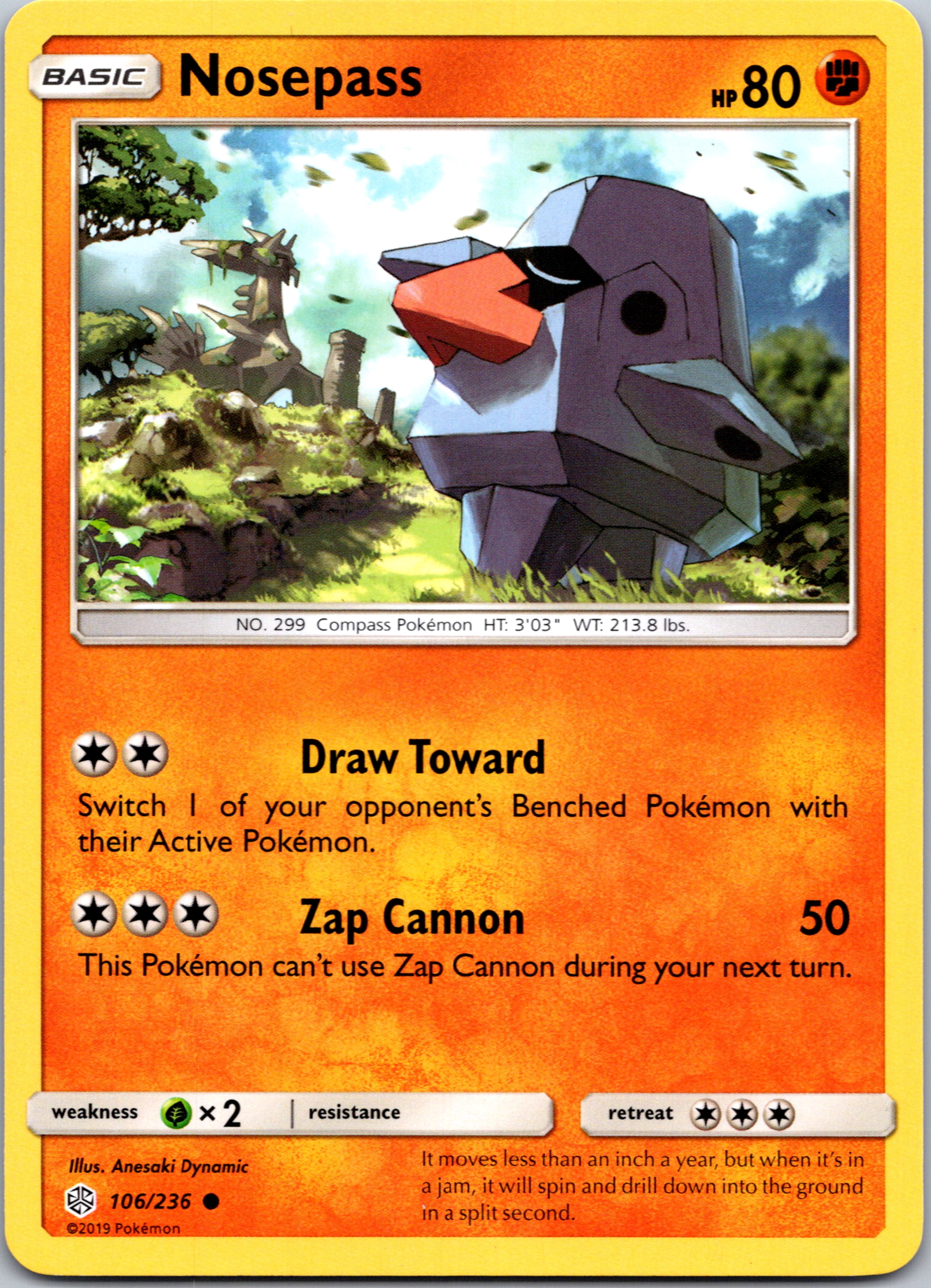 Nosepass (106/236) [Sun & Moon: Cosmic Eclipse]