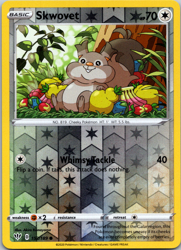 Skwovet [152/189] [Darkness Ablaze] Reverse Holofoil