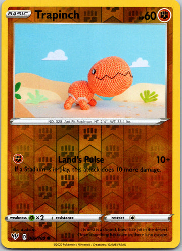 Trapinch [089/189] [Darkness Ablaze] Reverse Holofoil