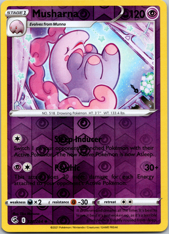 Musharna [122/264] [Fusion Strike] Reverse Holofoil