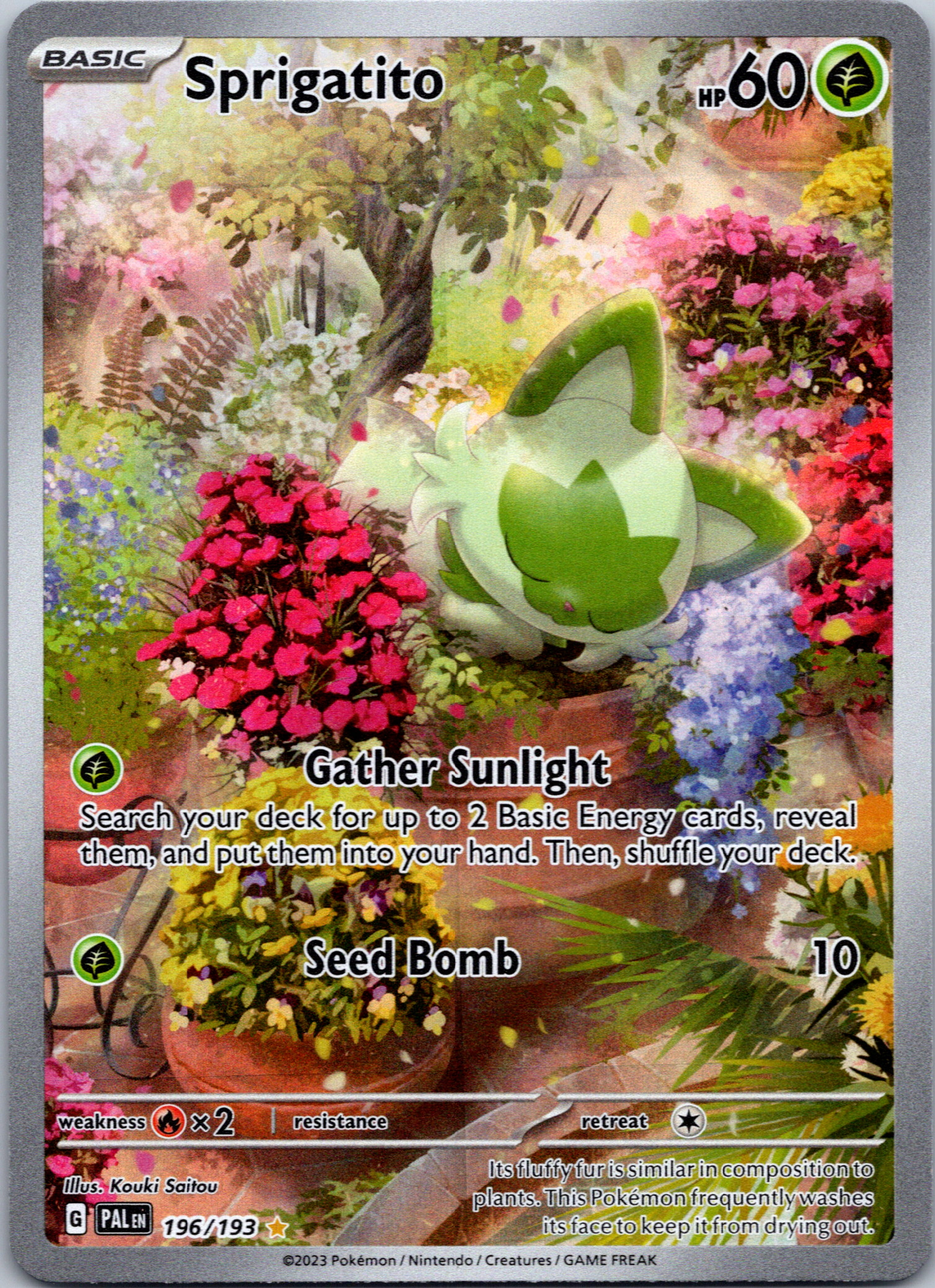 Sprigatito (196/193) [Scarlet & Violet: Paldea Evolved]