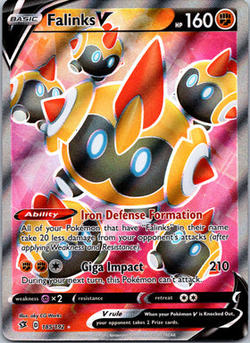 Falinks V (185/192) [Sword & Shield: Rebel Clash]