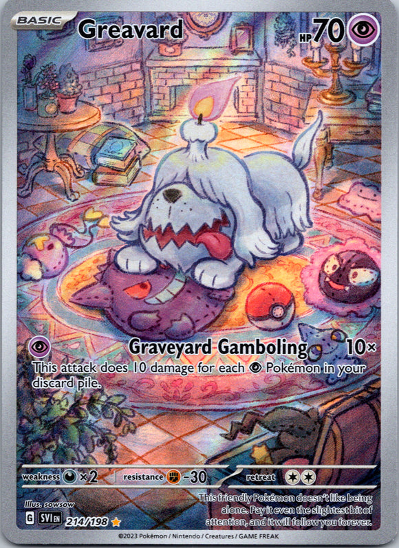 Greavard - 214/198 [214] - (SV01 Scarlet & Violet Base Set) Holofoil