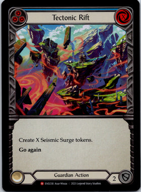 Tectonic Rift [EVO238] (Bright Lights) Rainbow Foil