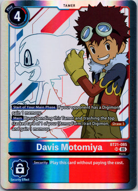 Davis Motomiya [BT21-085 SR] [World Convergence] Foil