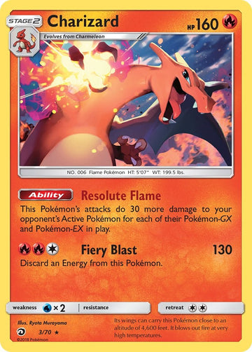 Charizard [3/70] [Dragon Majesty] Holofoil