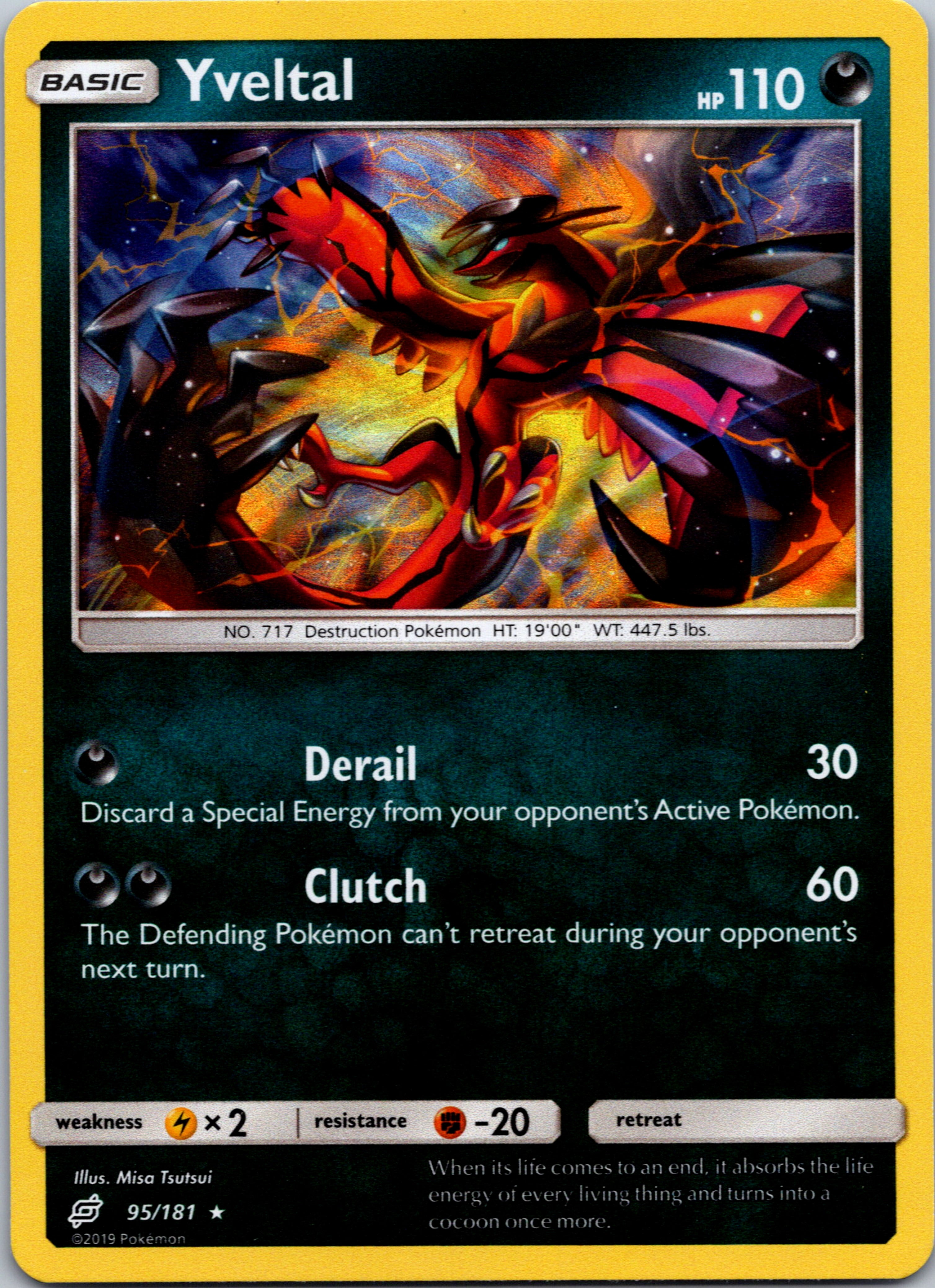 Yveltal (095/181) [Sun & Moon: Team Up]