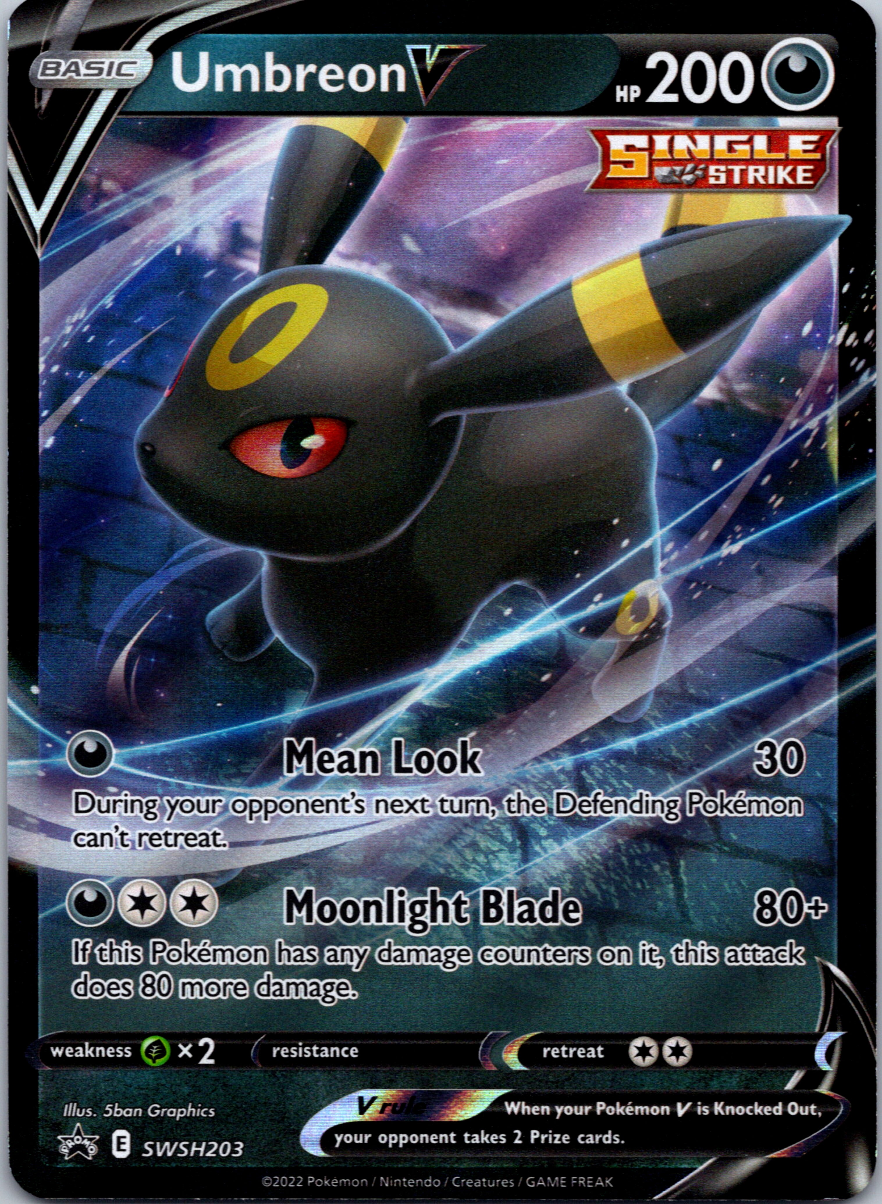 Umbreon V (SWSH203) [Sword & Shield: Black Star Promos]