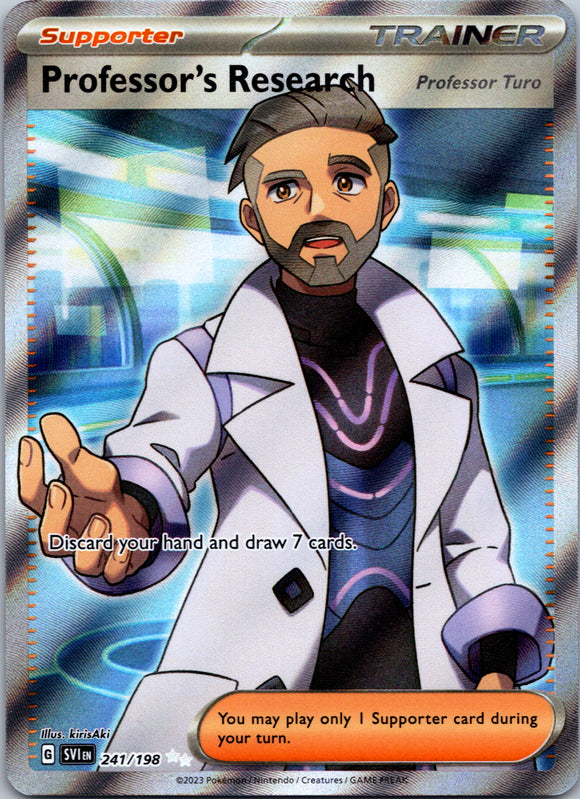 Professor's Research - 241/198 [241] - (SV01 Scarlet & Violet Base Set) Holofoil