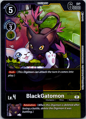 BlackGatomon [BT8-077] [New Awakening Pre-Release Cards] Foil