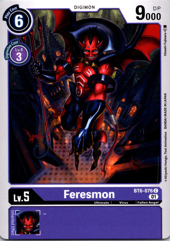 Feresmon [BT6-076] [Double Diamond] Normal