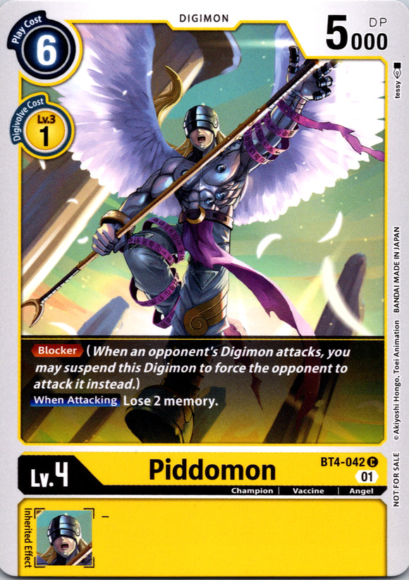 Piddomon (Winner Pack X Record) [BT4-042] [Great Legend] Normal