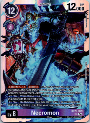 Necromon [BT20-079 SR] [Release Special Booster 2.5] Foil