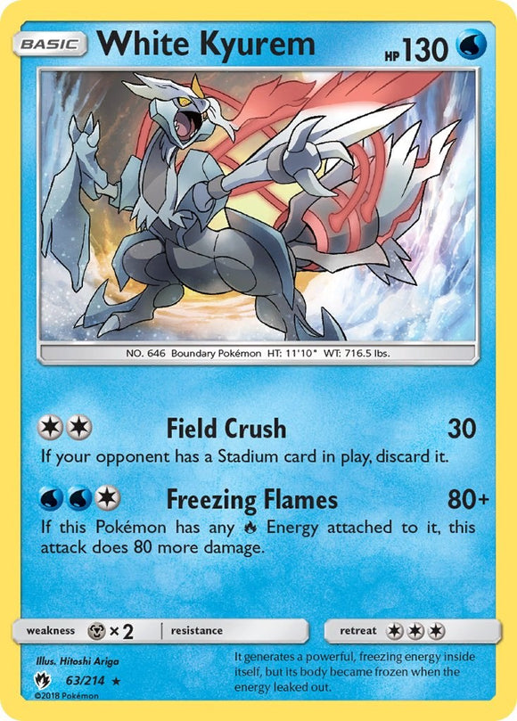 White Kyurem (063/214) [Sun & Moon: Lost Thunder]