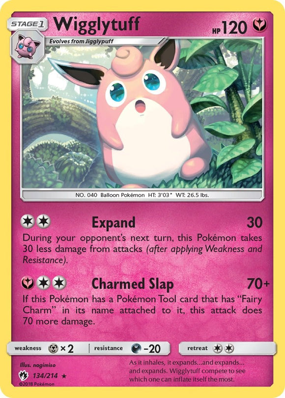 Wigglytuff [134/214] [SM - Lost Thunder] Reverse Holofoil