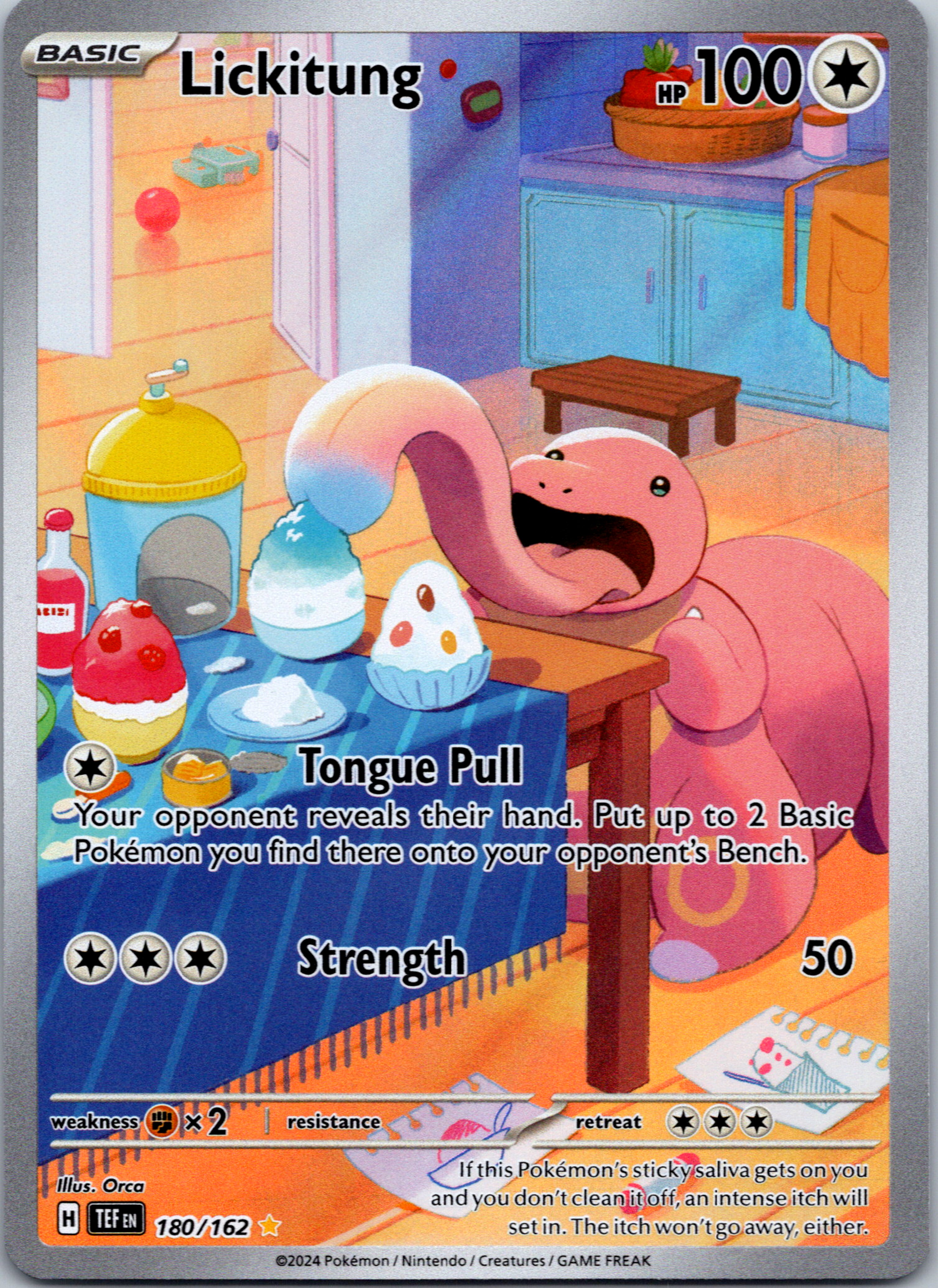 Lickitung [180/162] - (Temporal Forces) Holofoil